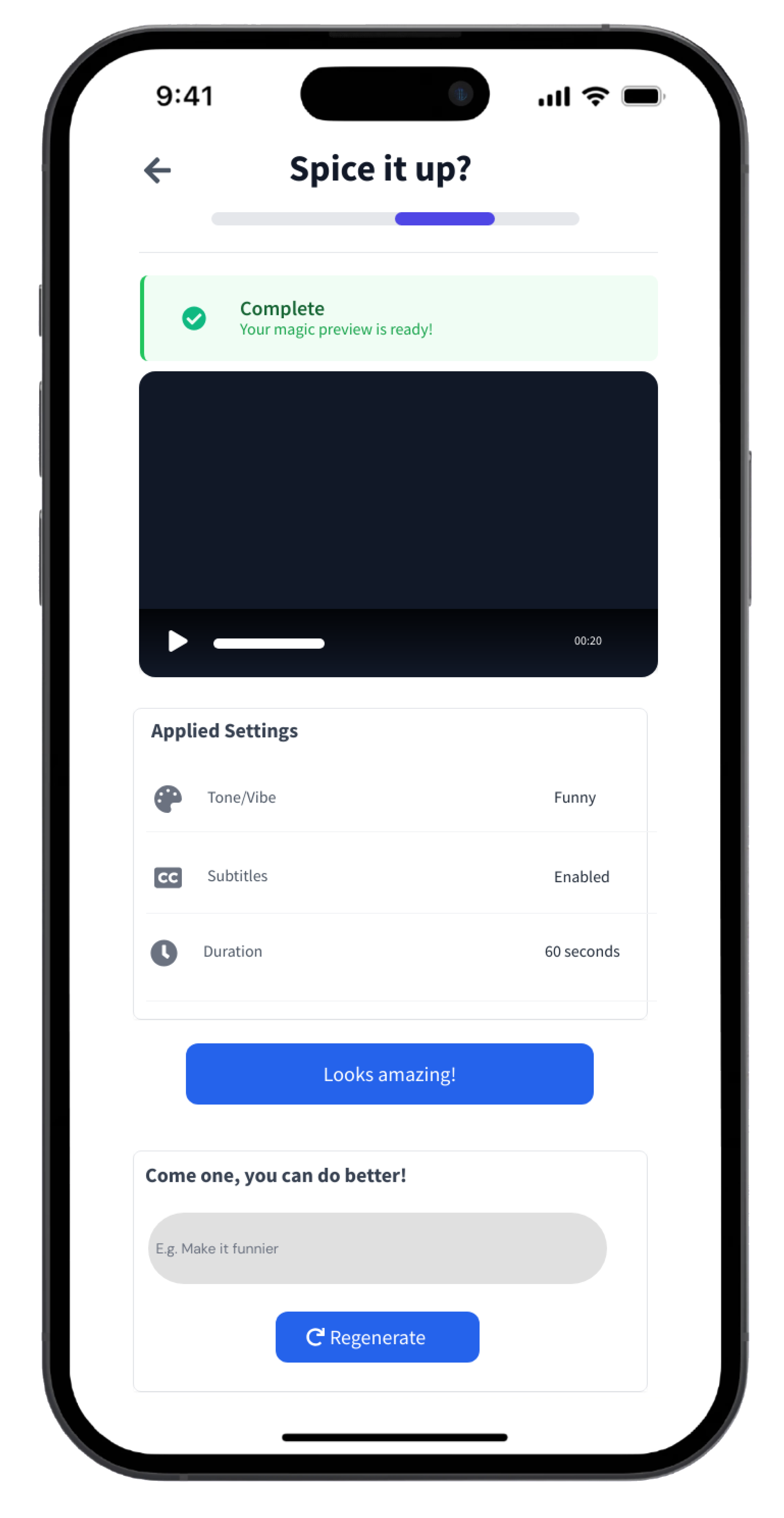 Tweak it till you make it
